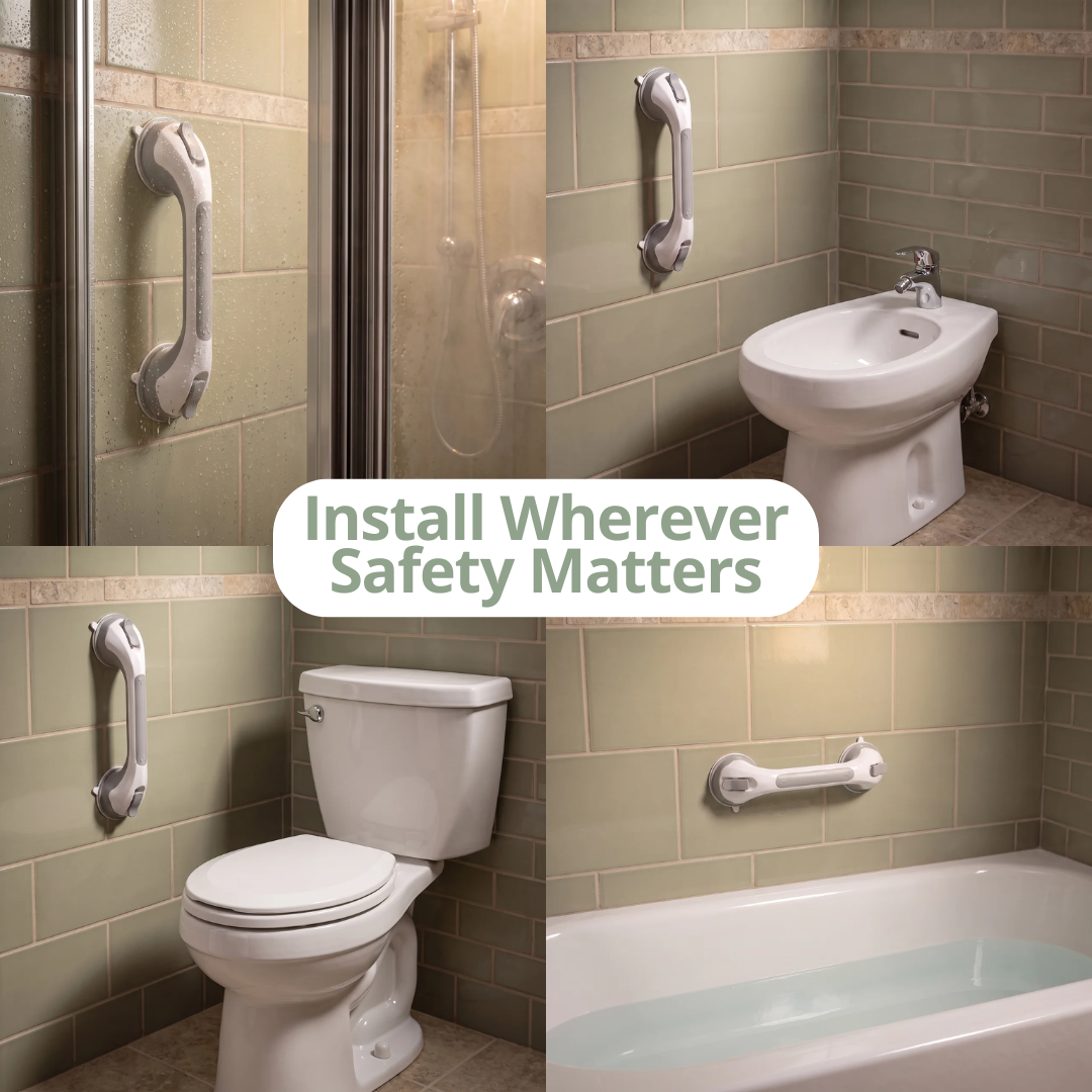 Grab Bars for Bathtubs and Showers